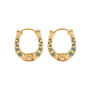 Horseshoe hoop earrings by Fable England