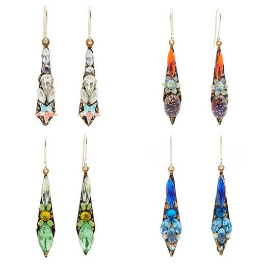 Long hook earrings by Annie Sherburne - assorted