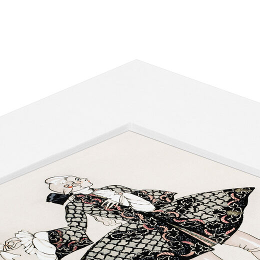 Le Fiancé by George Barbier - 8 x 10" mounted print