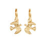 Love dove huggie earrings by Fable England