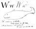 W was a Whale