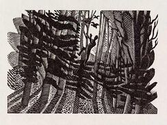 Man climbing a tree