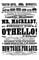 Othello! at the Newcastle Theatre-Royal