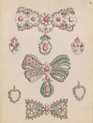 Jewelled bow designs