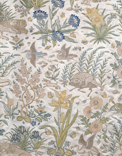 Indian hunting coat embroidery
