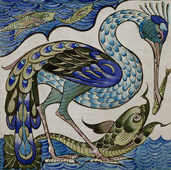 Heron and Dolphin