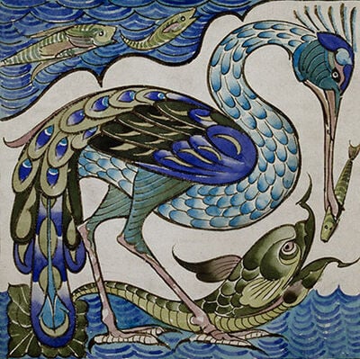 Heron and Dolphin