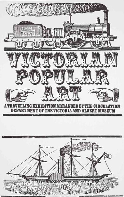 Victorian Popular Art exhibition poster