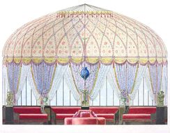 Design for tent interior