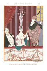 La Loge, fashion plate