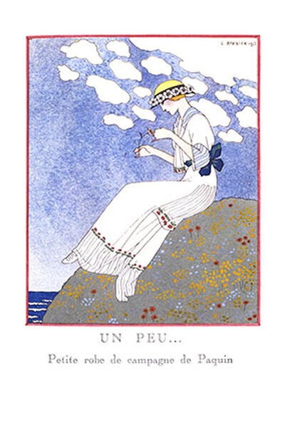 Un Peu, fashion plate