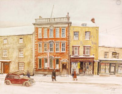 Rural District Council Office and Shops, High Street, Malmesbury