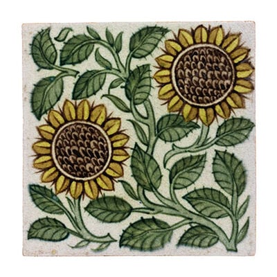 Sunflowers tile
