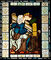 Stained glass panel - Music