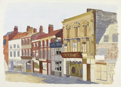 Old Houses in the Market Place