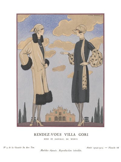 Rendez-vous Villa Gori, fashion plate