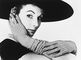 Barbara Goalen wearing hat and gloves
