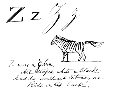 Z was a Zebra
