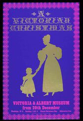 A Victorian Christmas poster
