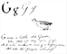 G was a little old Goose