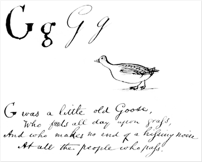 G was a little old Goose