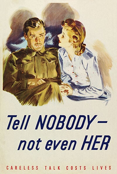 Tell Nobody, not even Her!