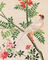 Wallpaper with white pheasant perching on branch