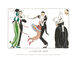 La Folie du Jour, fashion plate