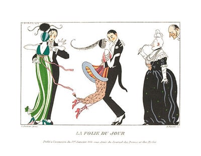La Folie du Jour, fashion plate