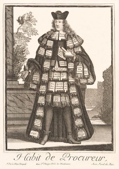 Habit de Procureur