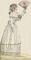Lady with fan, Journal des Luxus und der Moden