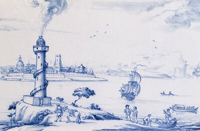 Coastal Landscape, detail