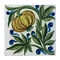 Yellow flower tile