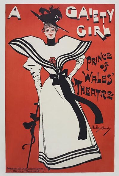 A Gaiety Girl at the Prince of Wales Theatre