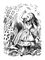 Alice attacked by the cards