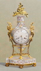 Porcelain clock made for Queen Marie Antoinette