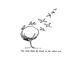 The little birds fly down to the calico tree