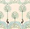 The Heron textile design