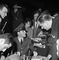 Elvis Presley at a press conference, Prestwick Airport