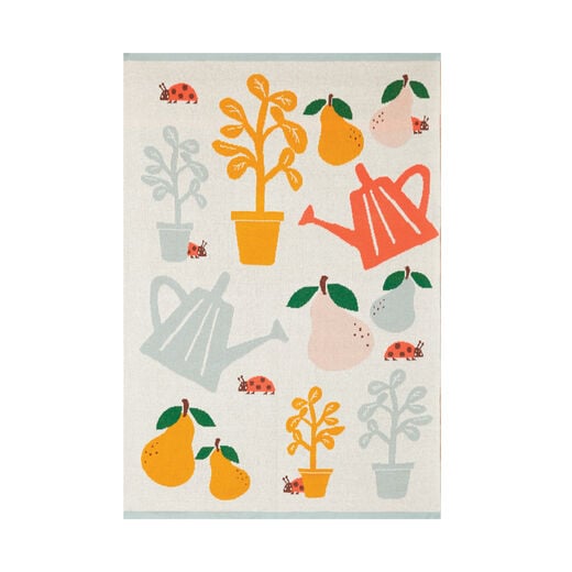 Garden baby blanket