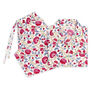 Pink floral cotton lounge set