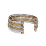 Layered cuff bracelet