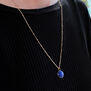 Lapis lazuli necklace by Mirabelle