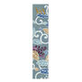 Japanese silk leather bookmark