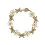 Edelweiss flowers bracelet by Michael Michaud