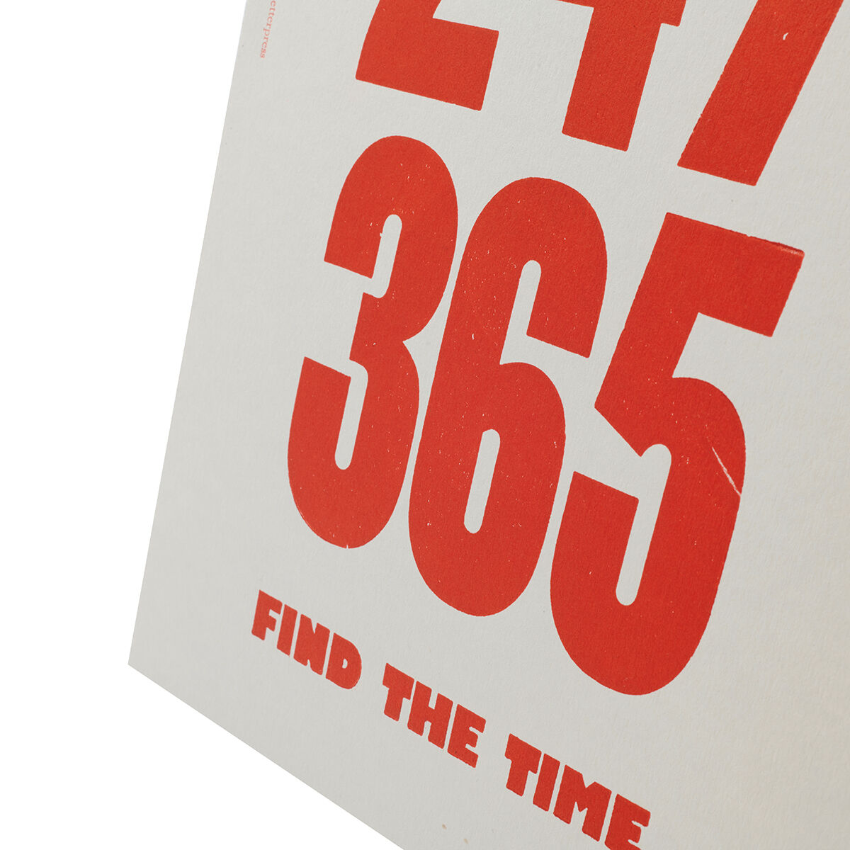 247/365 print by A Two Pipe Problem Letterpress | V&A Shop