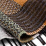 Snow Scene wool scarf by Wallace Sewell