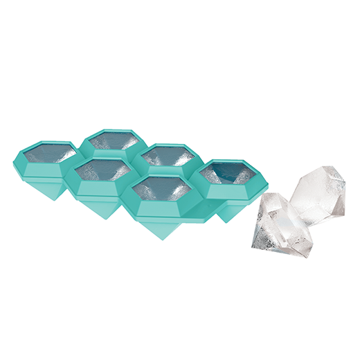 Diamond ice cube silicon mould