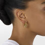 Gold beads Rhea earrings by Black & Sigi
