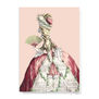 Marie Antoinette Style notecard pack